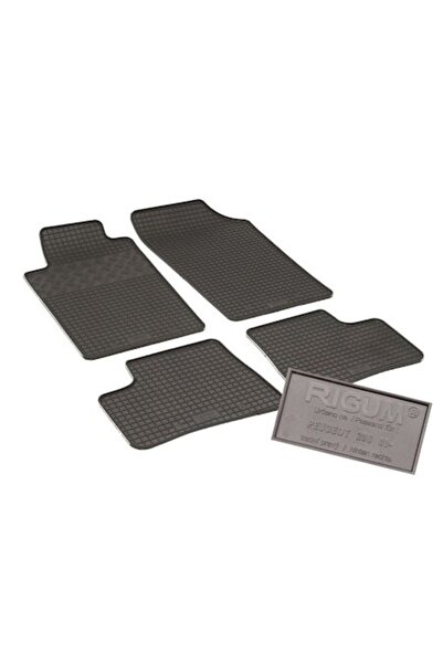 Rigum Set de 4 covorașe de cauciuc pentru Peugeot 206 / 206+ (1998-2013)