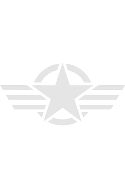 Oracal Sticker auto "U.S army stea'', 20x10cm, alb