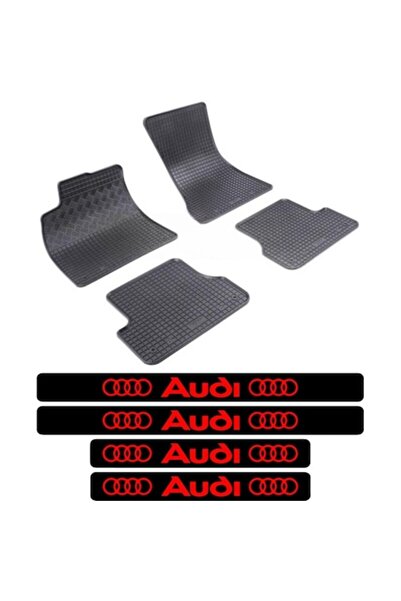 Rigum Covorase Audi A6 C7, Sedan, din 03.2011 - 05.2018 si set 4 stickere pro...