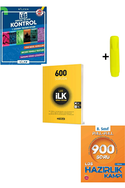 Karma Kitaplar Hız Newton Bilfen 8.SINIF LGS Hazırlık Kampı 1.Dönem Soru Tüm ...