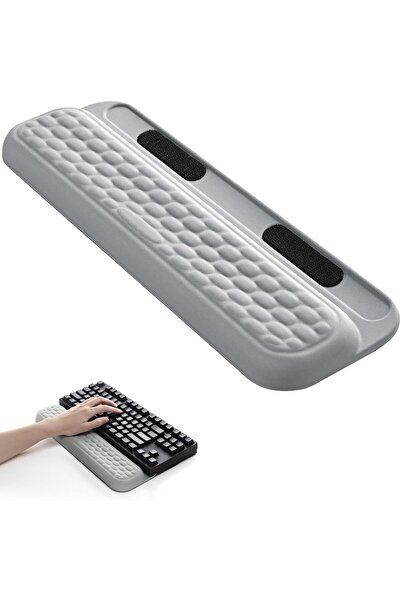 MAKINGTEC مسند معصم لوحة المفاتيح مع ملصقات - دعم معصم من إسفنج الذاكرة الناعم للوحات المفاتيح الميكانيكية