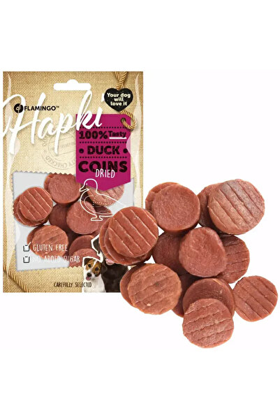 Flamingo Hapki Duck Coins Ördekli Köpek Ödül Maması 85gr