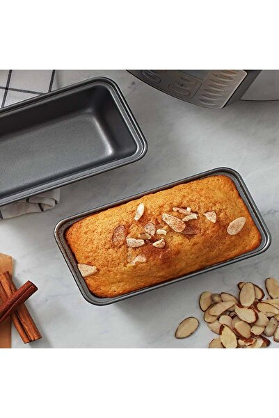 cc bin shihon Cake Pan Loaf Pan Set Basic Black Non-Stick Rectangle 20x11.4x8.5cm