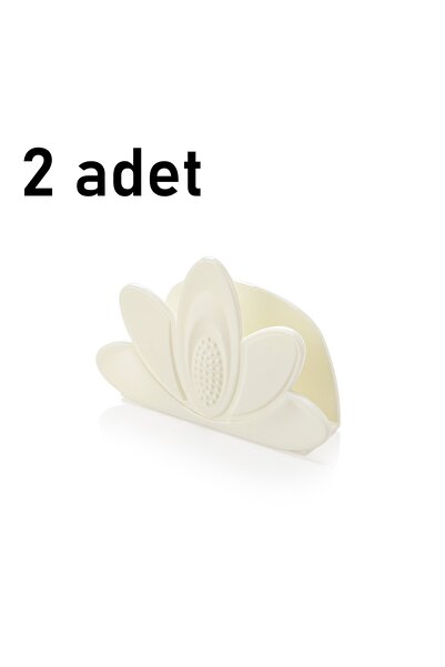 Mons 2 Adet Peçetelik Qlux Çiçek Figürlü Peçetelik Masa Sofra Peçetelik L-00344