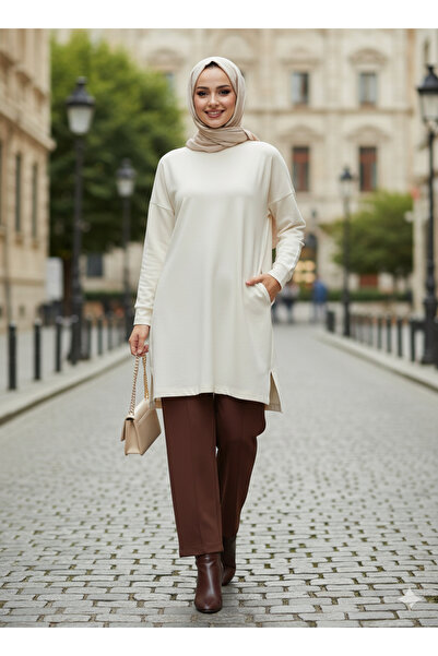 unika boutique Scuba Fabric Grass Hijab Pants