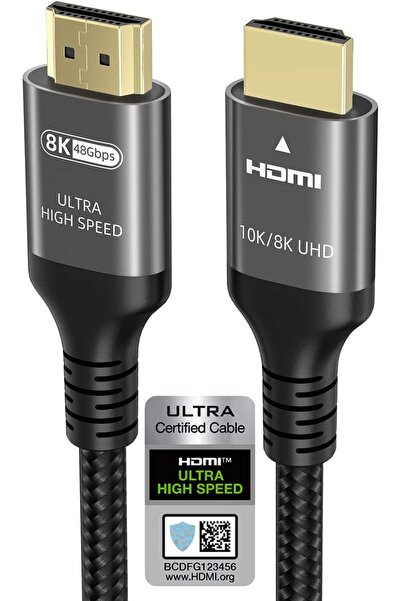 Urban كابل HDMI من URBANNX بدقة 10K و8K و4K، سرعة 48 جيجابت في الثانية، طول 1...