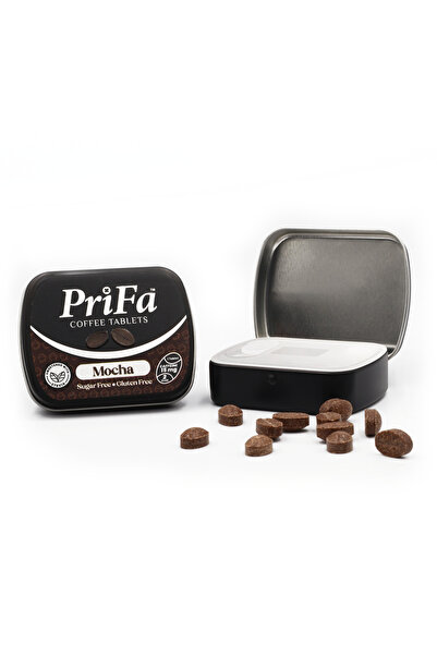 prifa Mocha Kahve Tableti – Her Zaman, Her Yerde Su Gerektirmeyen Taşınabilir...