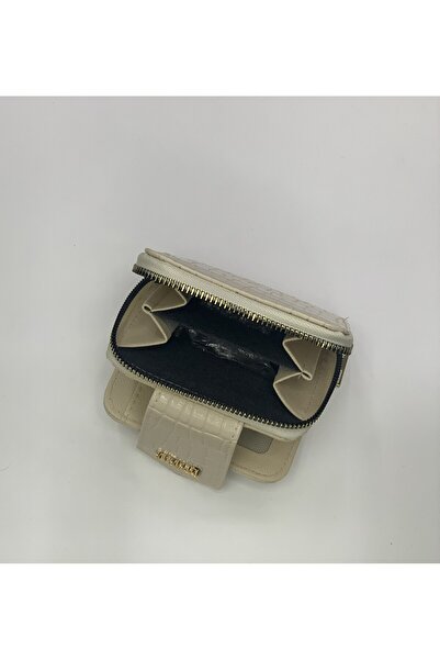 PurpleART Women's Shiny Crocodile Patterned Faux Leather Wallet 8X11Cm