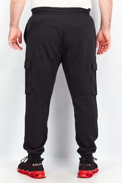 adidas Men Regular Fit Essential Fleece Training Sweatpants, Black