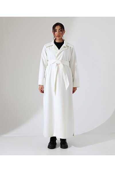 Fi'l Arz Fashion Women's Pearl Detail Plus Size Cardigan