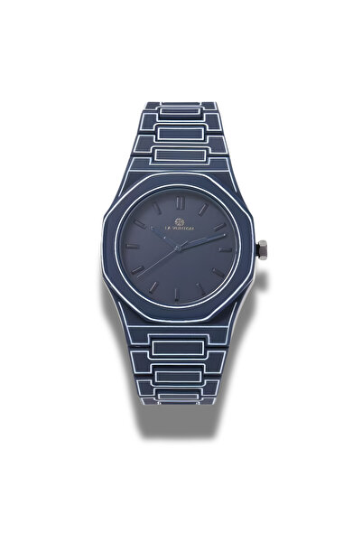la vunton Laventon Men's Watch in Luxury Carbon Design in Dark Blue