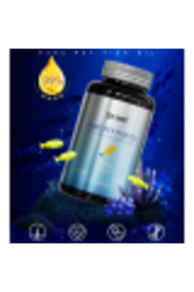 Dr. Vet All Natural Pet Fish Oil (DHA+EPA ≥75%) - 80 Softgel Capsules for Cats & Dogs