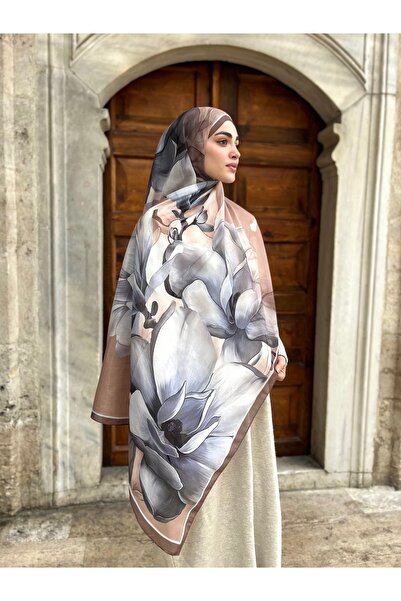 Genel Markalar Çiçek Desenli Soft Şal