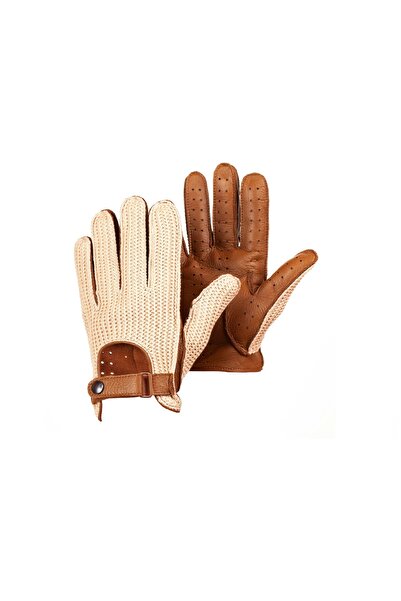 Hungant Manusi auto barbati corsetat pele de cerb camel