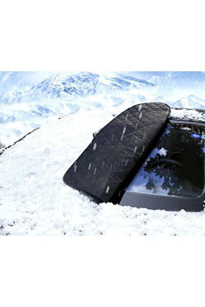 MARYALEX Husa magnetica pentru parbriz si oglinzi,protectie imp. inghetului sau razelor solare, 143 x 122 cm