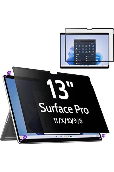 007 واقي شاشة مغناطيسي للخصوصية من Vurtboly لأجهزة Surface Pro 11/10/9/8/X - ...