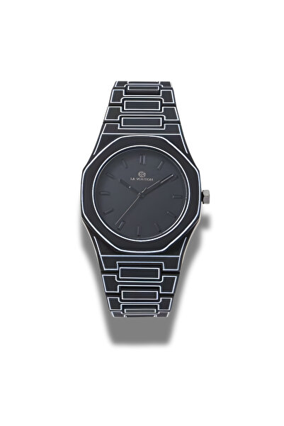 la vunton Laventon Men's Watch in Luxury Carbon Black