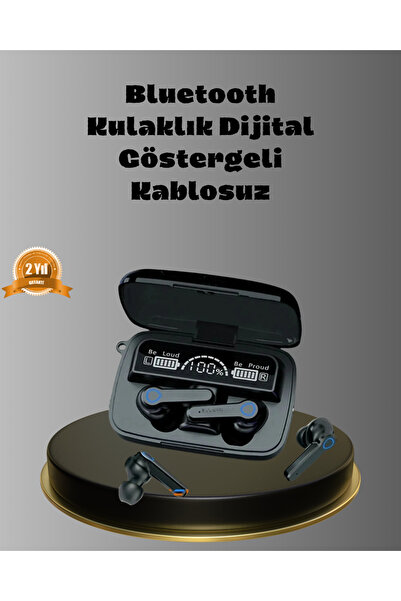 UCUZTEKNO Powerbank’lı M19 Bluetooth Kulaklık – Oyun İçin Düşük Gecikme, Uzun...