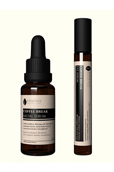 Ephesus Natural Care Coffee Break Aydınlatıcı Yüz Serumu 20ml ve Morluk Engel...