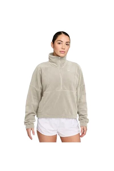 Nike W NK ONE TF HZ TOP POLAR zip-up sweatshirt