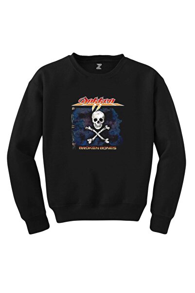 WAKHA سترة دوكن بروكن بونز السوداء