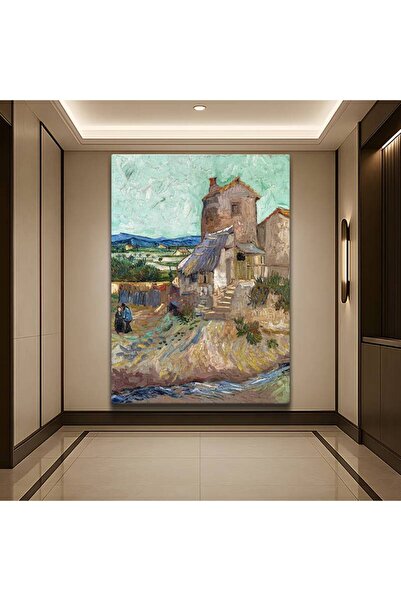 GülsenArt Vincent van Gogh Moara veche Clădire istorică Pictură pe pânză Pict...