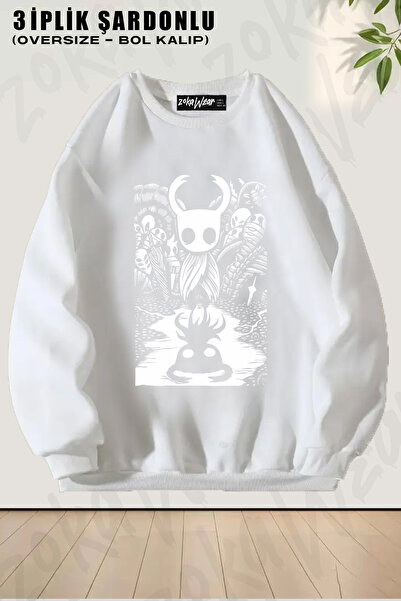 ZOKAWEAR Unisex Ghost Knight Graphic Art Hollow Knight Funny Game imprimat ov...