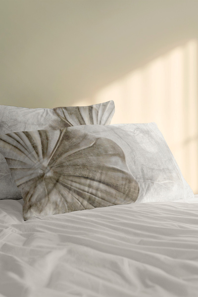 MOSHEYA HOME غطاء وسادة رقمي مصنوع من القطن بنسبة 100%، بأنماط نابضة بالحياة