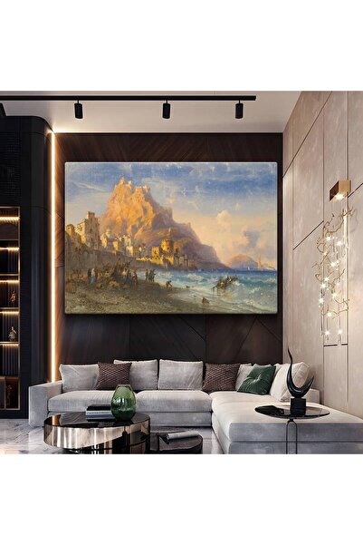 GülsenArt Τζέιμς Γουέμπ Διακοσμητικός πίνακας ζωγραφικής σε καμβά με θέμα την...