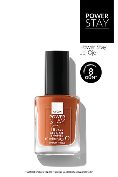 AVON Power Stay Gel Tırnak Cilası 10ml - Pumpkin Spice