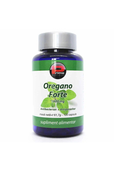 Sanoverde Total Oregano Forte 120 capsules, food supplement, 1600 mg, antiparasitic, antifungal