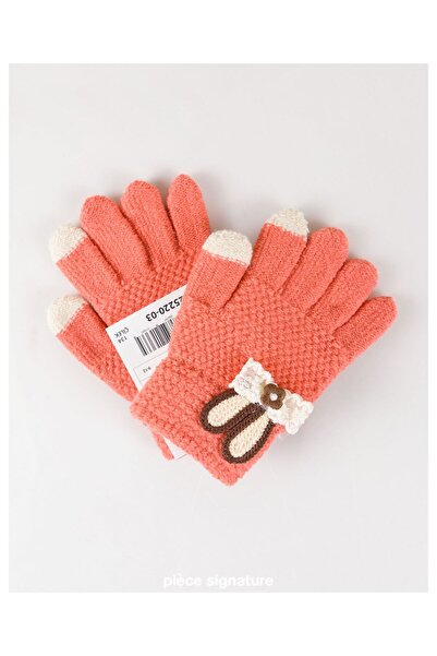 PIECE SIGNATURE 100% Acrylic Children's Gloves with Accessories (Age 3-6)