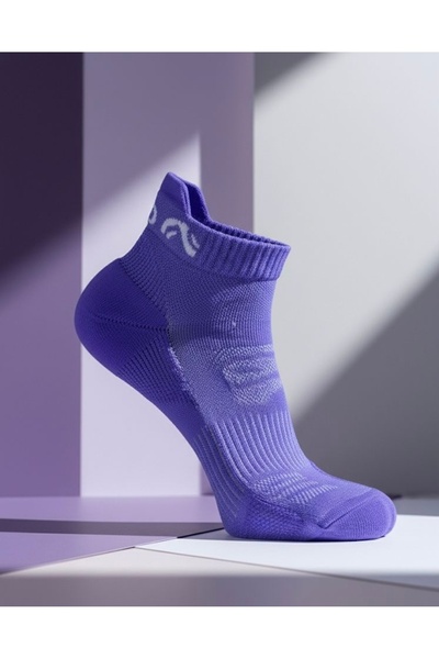 Galaxy Socks Mor kısa taban havlu çorap