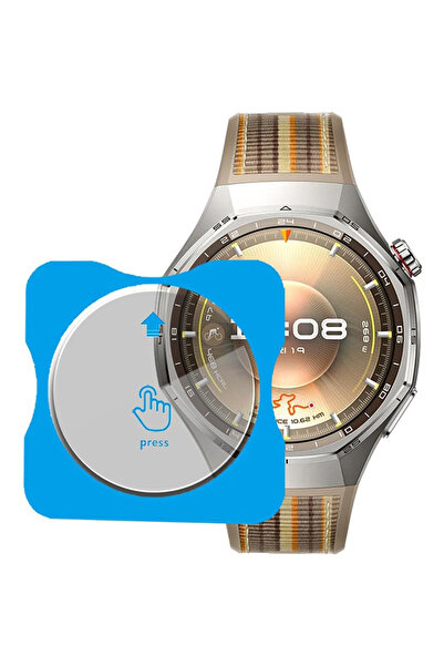 Screen Protector Compatible with Huawei Watch GT6 Pro 46 mm Screen Protector with Easy to Apply Apparatus