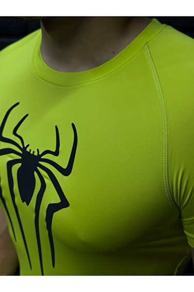 YHM Neon Compression T-Shirt – Vibrant Color, Muscle-Supporting Fitness T-Shirt