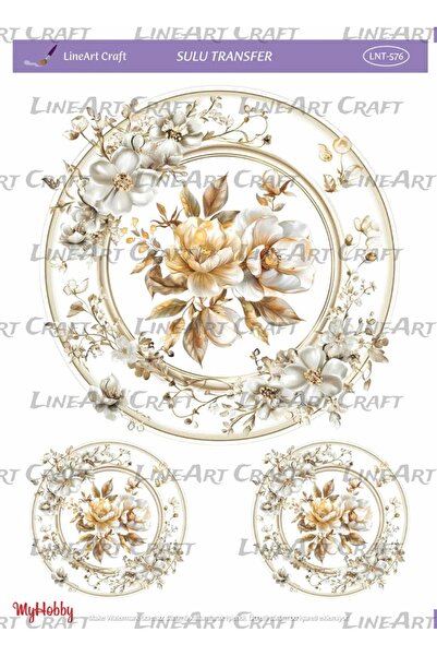 LİNEART Sulu Transfer Kağıdı LNT-576 25x35 cm