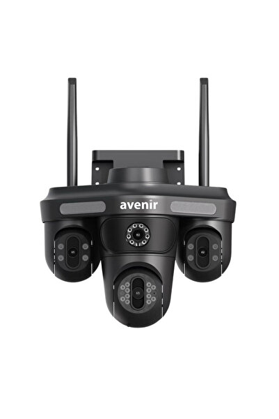 AVENİR AV-S316 4 Kameralı 16MP 3 PTZ Dönebilen Wifi Sesli Kamera KRN TEKNOLOJİ