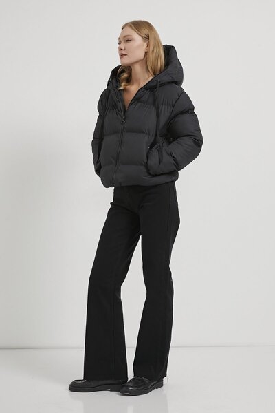 MODA Siyah şişme mont