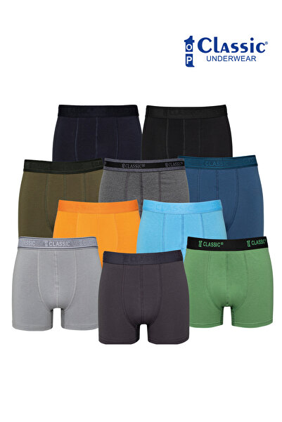top classic underwear TOP CLASSİC 11’Lİ ERKEK BOXER