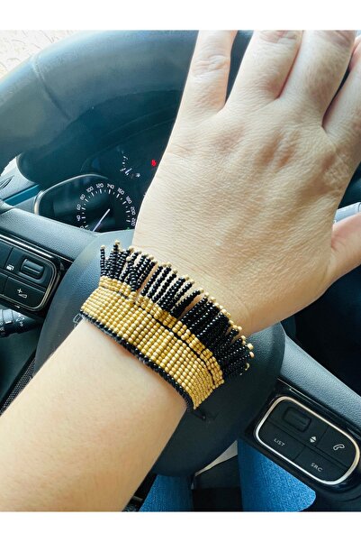 By Selen Suyolcu Tassel Bead Bracelet