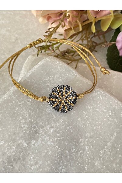 By Selen Suyolcu Miyuki Passion Flower Bracelet