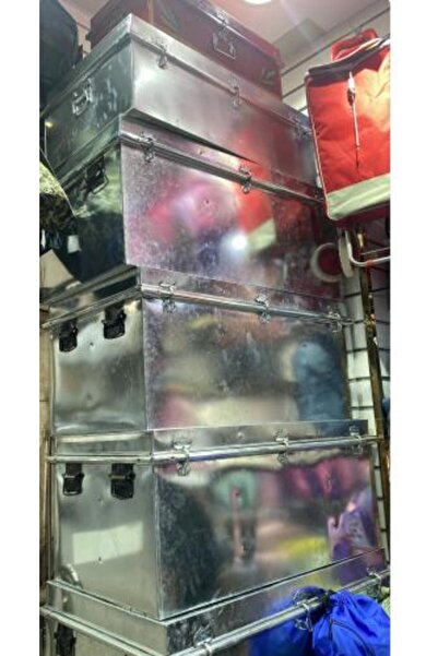 Genaric صندوق حديد مقاس كبير 120*70سم ارتفاع 70