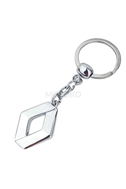 MOZOKO Високоякісний металевий брелок для автомобіля з логотипом Renault, дво...