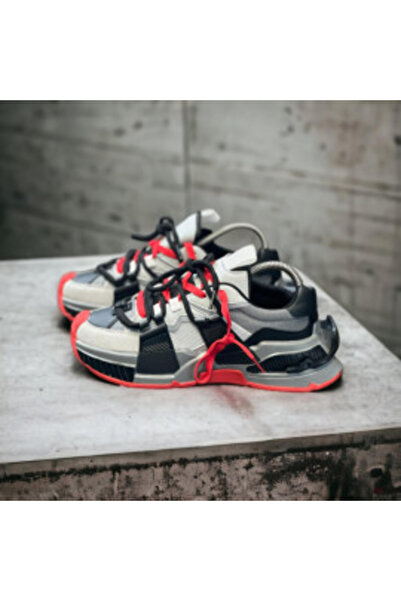 DCF68 ADIDAS MEN'S FASHION BLACK&RED ABDG3