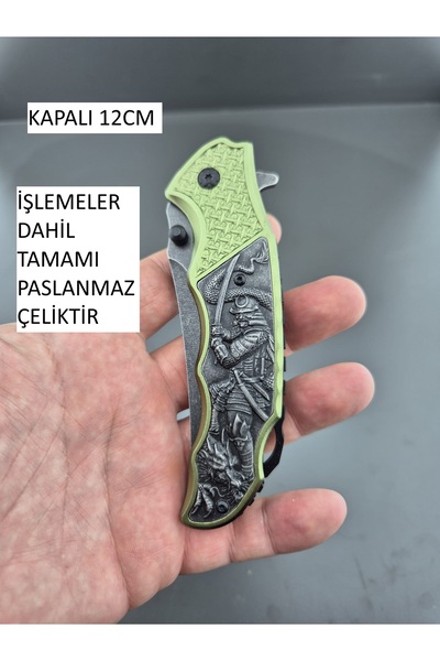 hope corner otomatik kamp çakısı çelik çakı sustalı benzeri çakı bıçak düğmel...