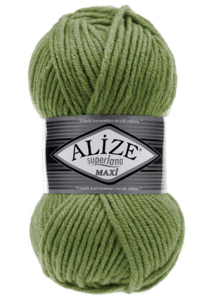 Alize Superlena Maxi Green 5 Pieces Color: 620