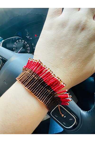 By Selen Suyolcu Tassel Bead Bracelet