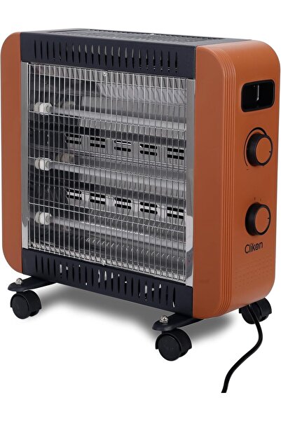 CLIKON Quartz heater 1600-2000W with safety switch and 3 heating levels from - CK4243