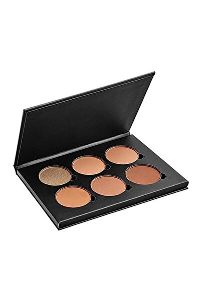 Anastasia makeup مجموعة كونتور الكل في واحد تحتوي على 3 ظلال هايلايتر و3 ظلال...