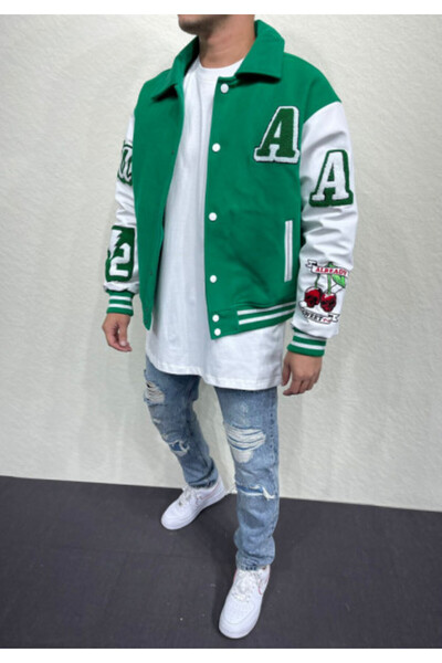 2Y PREMIUM COLLEGE GREEN JACKET GCAS72(10025)